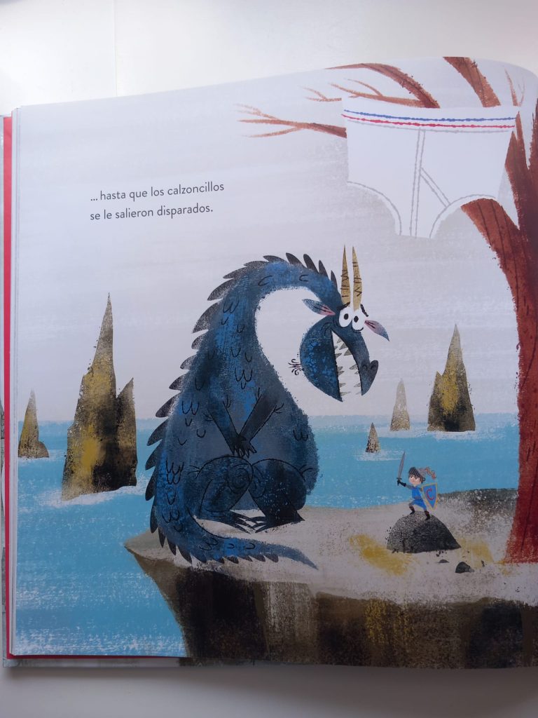 Libro el ataque del dragon en calzoncillos